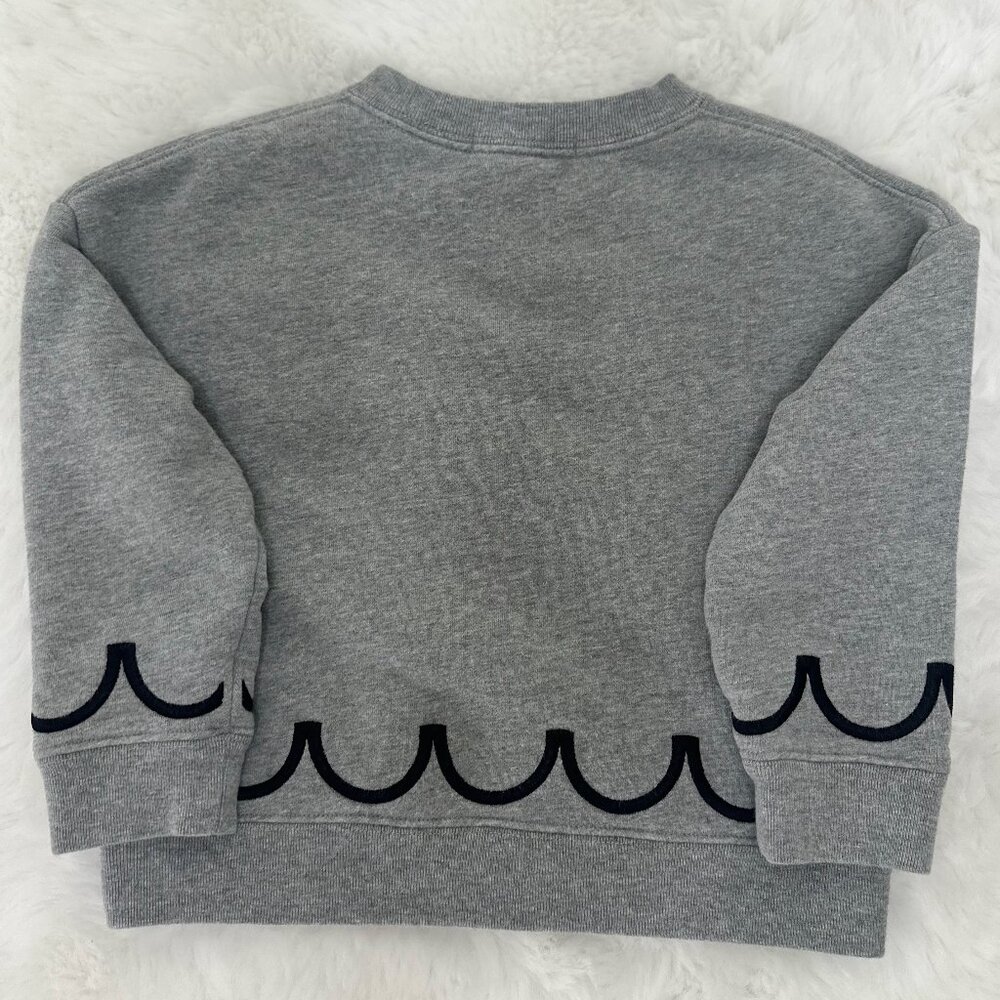 Burberry Grey Crop Sweatshirt - Picture 5 of 8